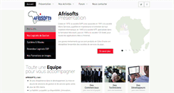 Desktop Screenshot of afrisofts.net